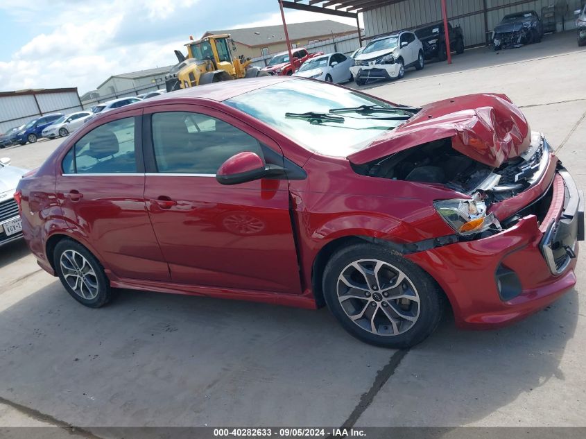 2018 Chevrolet Sonic Lt Auto VIN: 1G1JD5SH6J4129663 Lot: 40282633