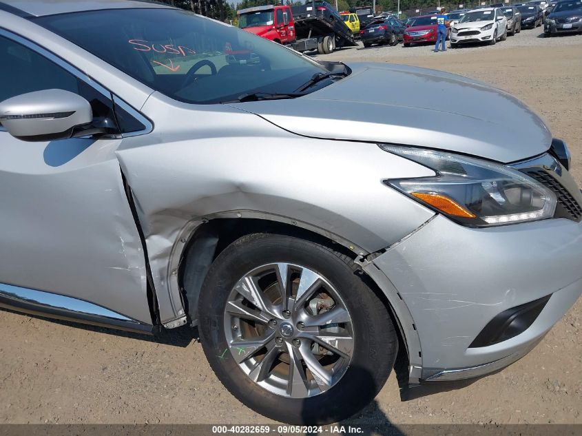 2018 Nissan Murano Sv VIN: 5N1AZ2MH8JN147110 Lot: 40282659