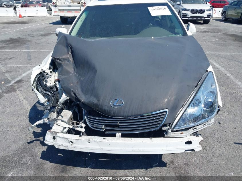 2005 Lexus Es 330 VIN: JTHBA30G555062121 Lot: 40282810