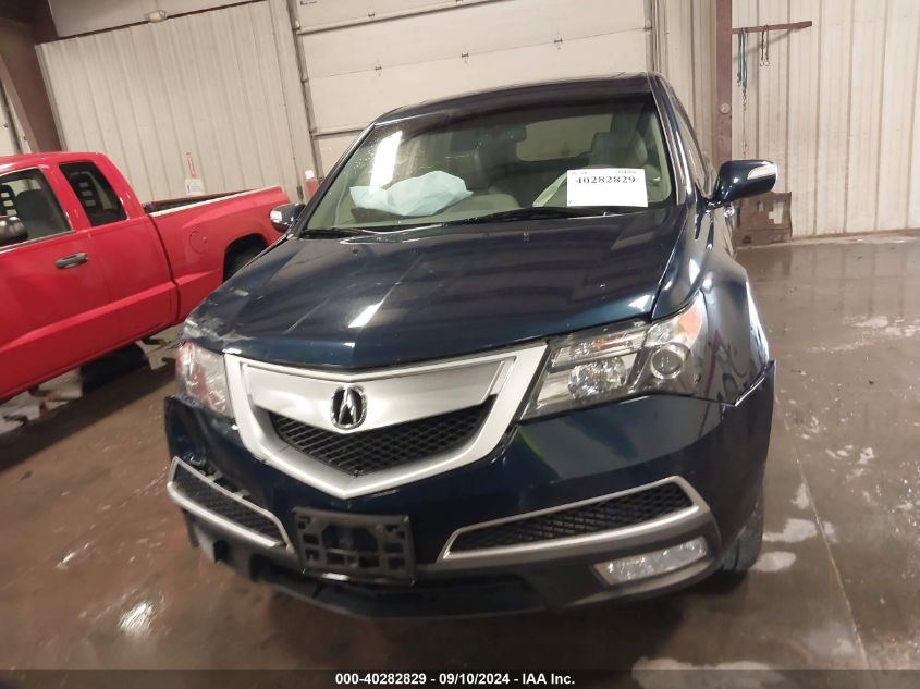 2013 Acura Mdx Technology Package VIN: 2HNYD2H33DH509545 Lot: 40282829