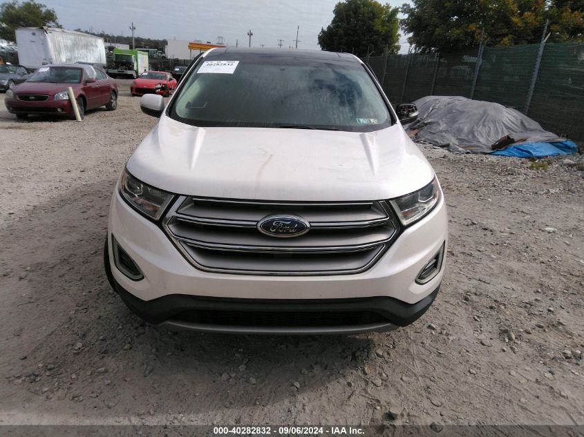 2016 Ford Edge Titanium VIN: 2FMPK4K98GBB71563 Lot: 40282832