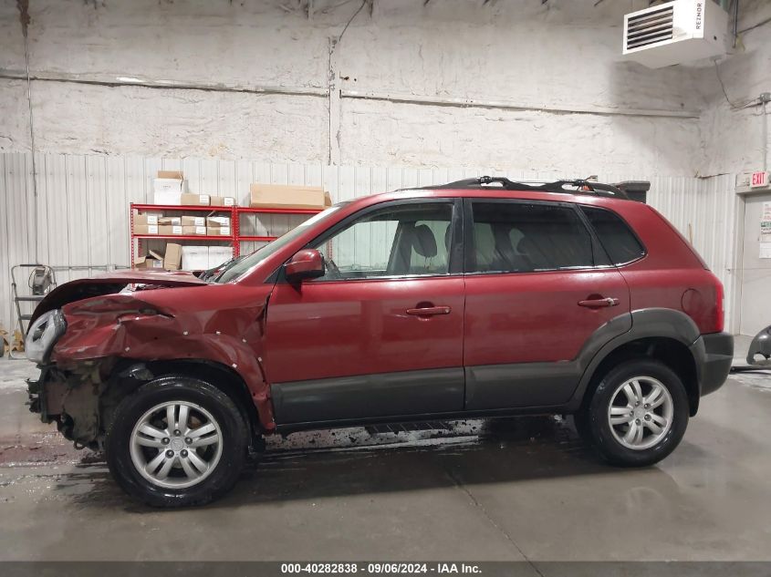 2006 Hyundai Tucson Gls/Limited VIN: KM8JN72DX6U360596 Lot: 40282838