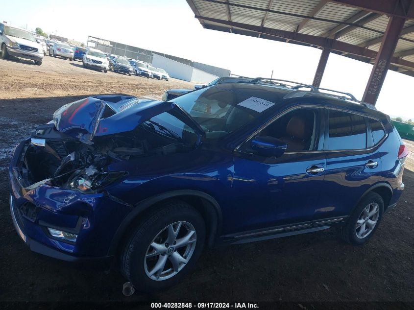 2017 Nissan Rogue Sl VIN: JN8AT2MV2HW021670 Lot: 40282848