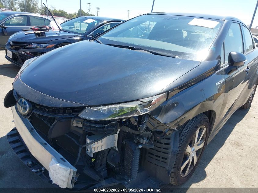 2017 Toyota Mirai VIN: JTDBVRBD6HA001352 Lot: 40282862