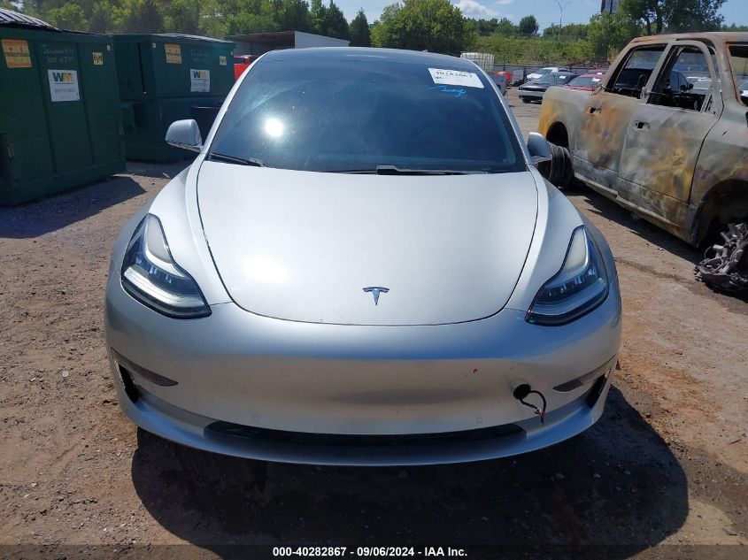 2018 Tesla Model 3 Long Range/Performance VIN: 5YJ3E1EB7JF100579 Lot: 40282867