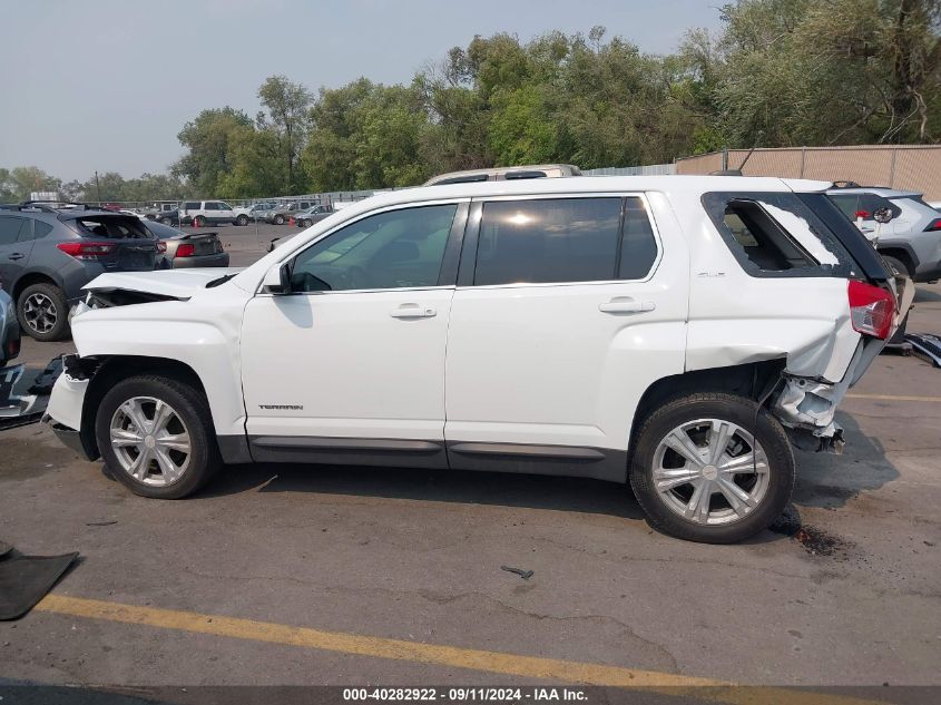 2017 GMC Terrain Sle VIN: 2GKALMEK5H6343150 Lot: 40282922