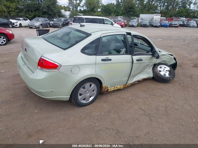 2010 Ford Focus S VIN: 1FAHP3EN3AW144019 Lot: 40282923