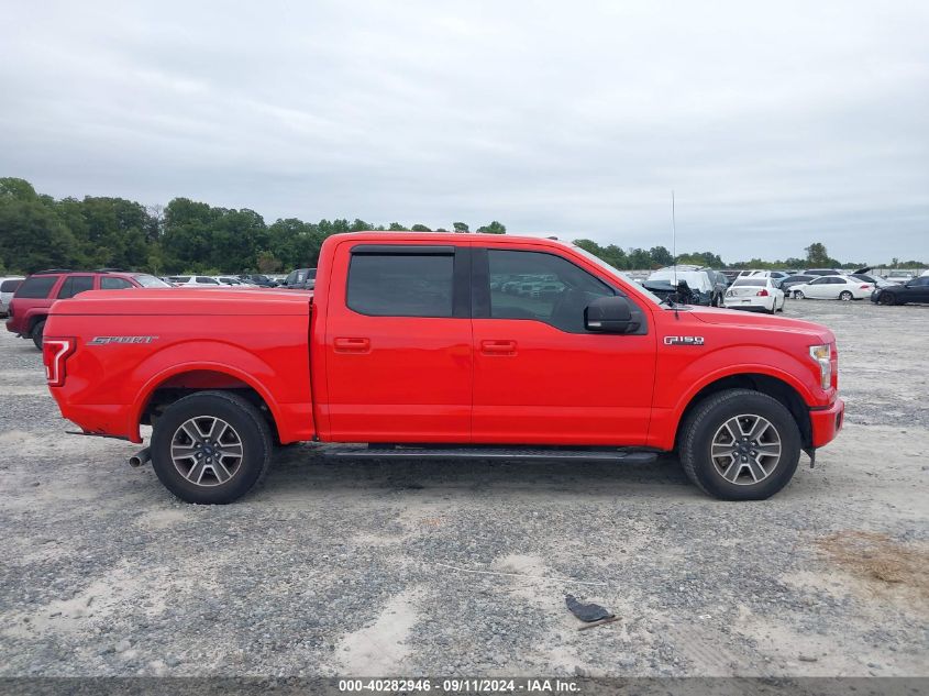 2017 FORD F-150 XLT - 1FTEW1CF4HKE44217