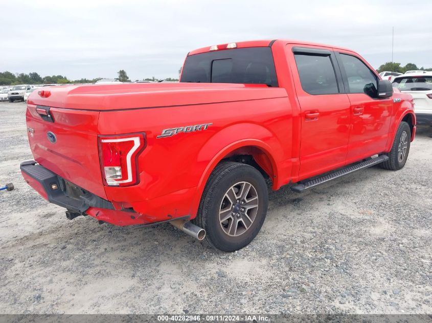 2017 Ford F-150 Xlt VIN: 1FTEW1CF4HKE44217 Lot: 40282946