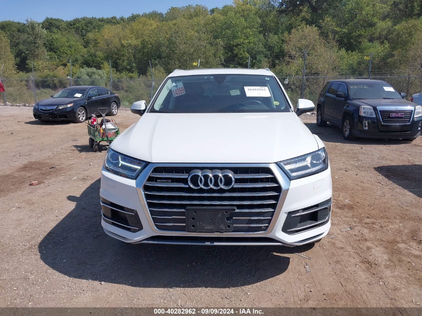 2018 Audi Q7 2.0T Premium VIN: WA1LHAF76JD011766 Lot: 40282962