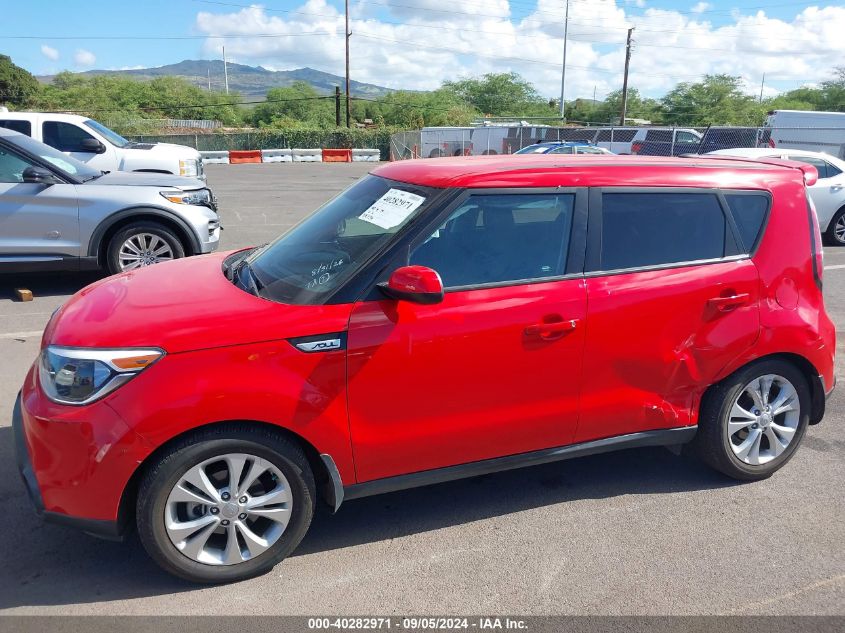 2015 Kia Soul + VIN: KNDJP3A55F7773820 Lot: 40282971