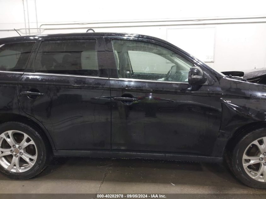 2014 Mitsubishi Outlander Gt VIN: JA4JZ4AX1EZ010224 Lot: 40282978