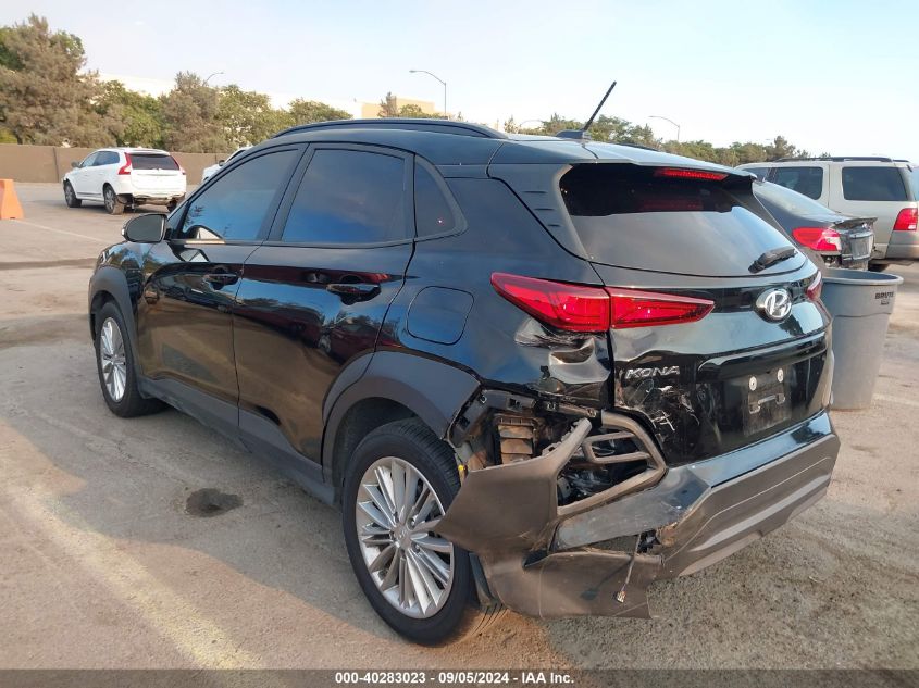 2021 Hyundai Kona Sel VIN: KM8K22AA3MU697633 Lot: 40283023