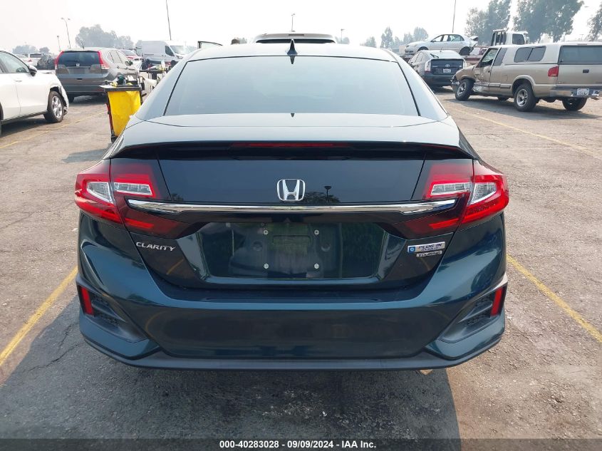 2019 Honda Clarity Plug-In Hybrid Touring VIN: JHMZC5F30KC003882 Lot: 40283028