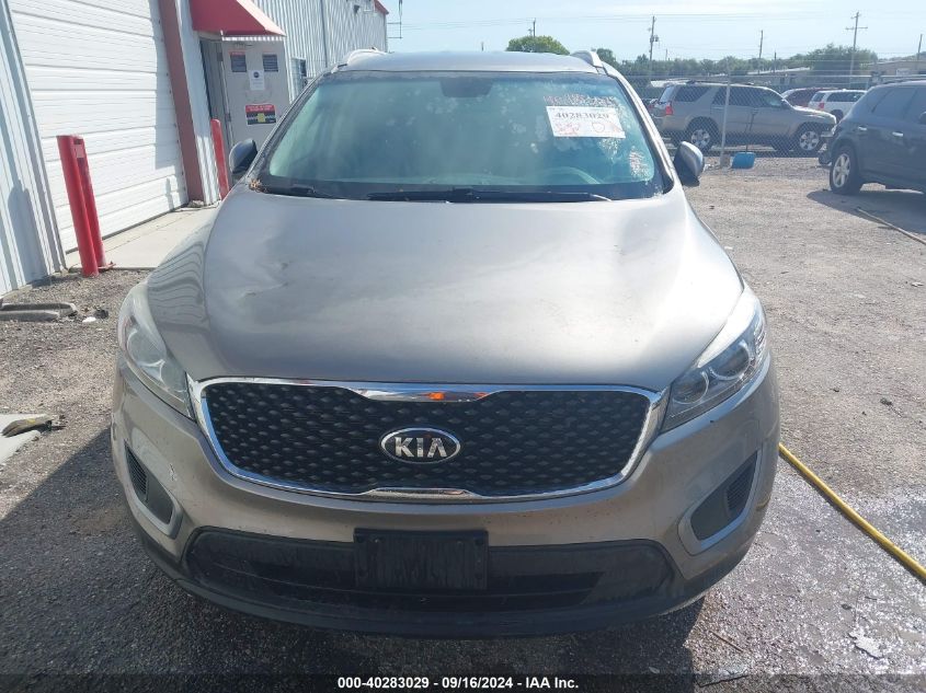 2017 Kia Sorento 3.3L Lx VIN: 5XYPGDA59HG198188 Lot: 40283029