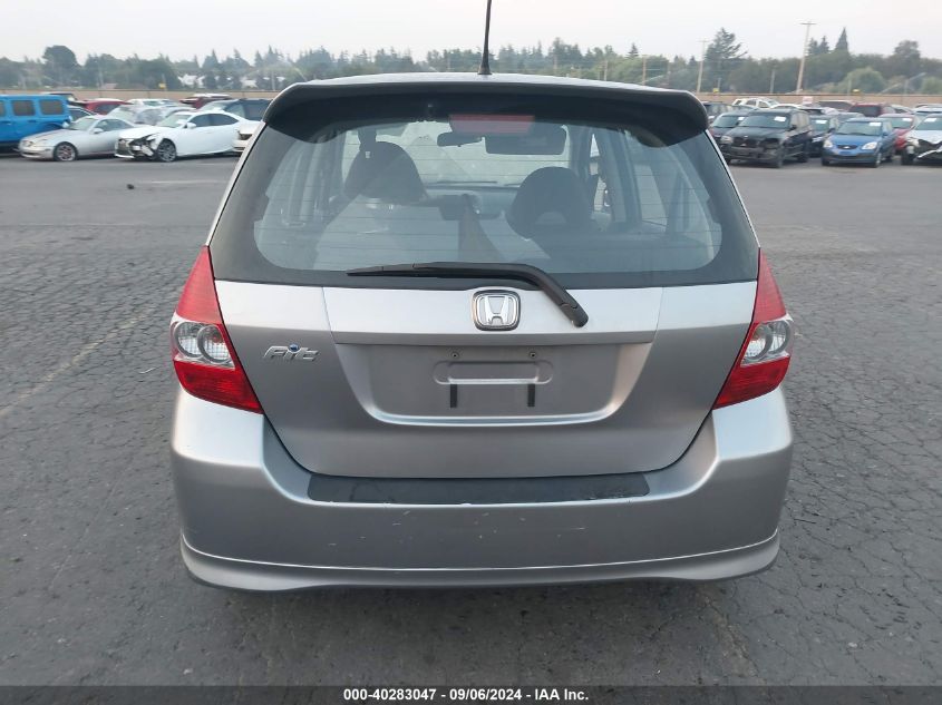 2007 Honda Fit Sport VIN: JHMGD37647S009246 Lot: 40283047