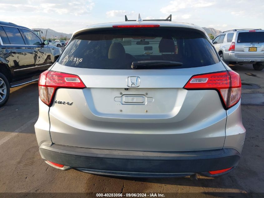 2016 Honda Hr-V Ex VIN: 3CZRU5H56GM721448 Lot: 40283056