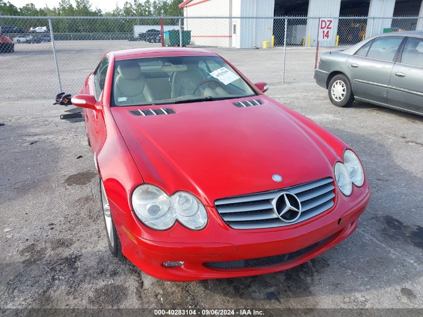 WDBSK75F14F076983 2004 Mercedes-Benz Sl 500