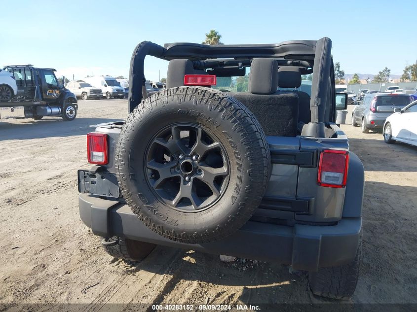 2018 Jeep Wrangler Jk Sport S 4X4 VIN: 1C4GJWAG5JL930521 Lot: 40283152