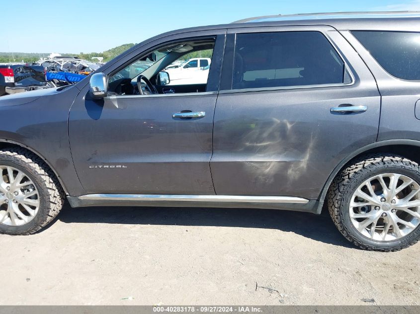 2014 Dodge Durango Citadel VIN: 1C4SDJET3EC397442 Lot: 40283178