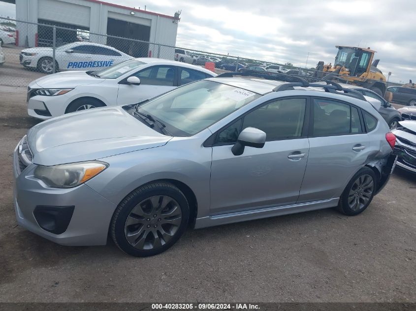 2013 Subaru Impreza 2.0I Sport Premium VIN: JF1GPAL66DH209918 Lot: 40283205