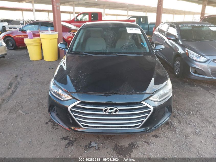 2017 Hyundai Elantra Se VIN: KMHD74LF3HU120511 Lot: 40283218