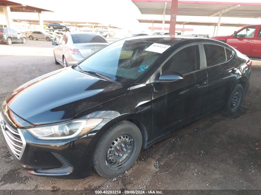 2017 Hyundai Elantra Se VIN: KMHD74LF3HU120511 Lot: 40283218