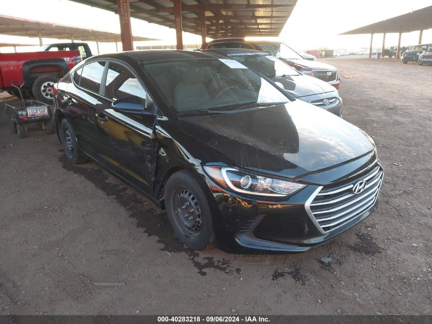 2017 Hyundai Elantra Se VIN: KMHD74LF3HU120511 Lot: 40283218