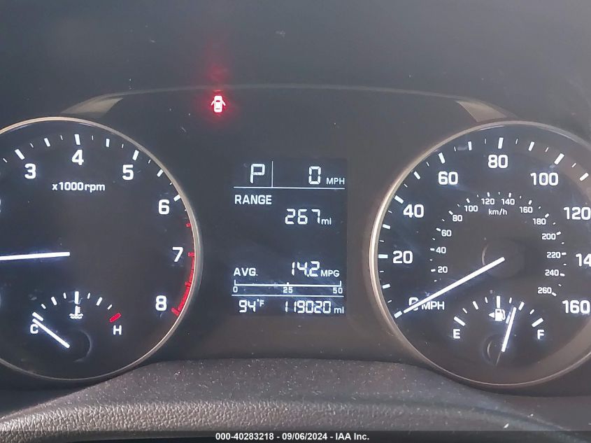 2017 Hyundai Elantra Se VIN: KMHD74LF3HU120511 Lot: 40283218