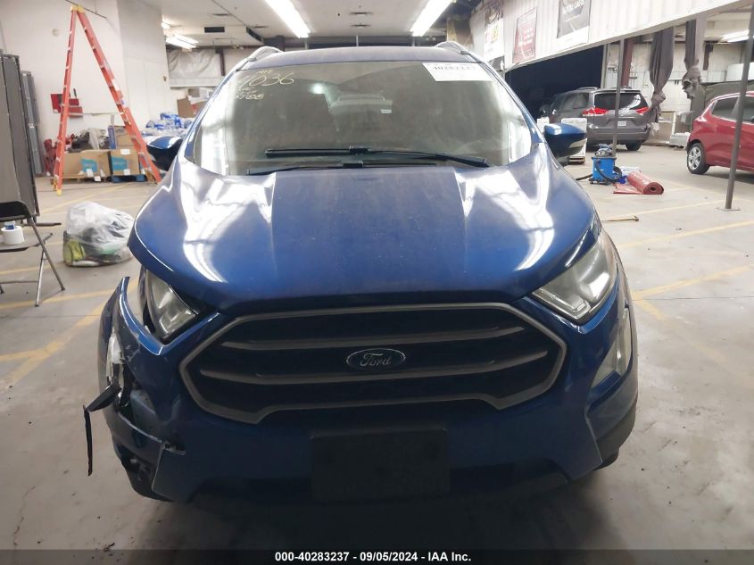 2019 Ford Ecosport Se VIN: MAJ3S2GE7KC261492 Lot: 40283237