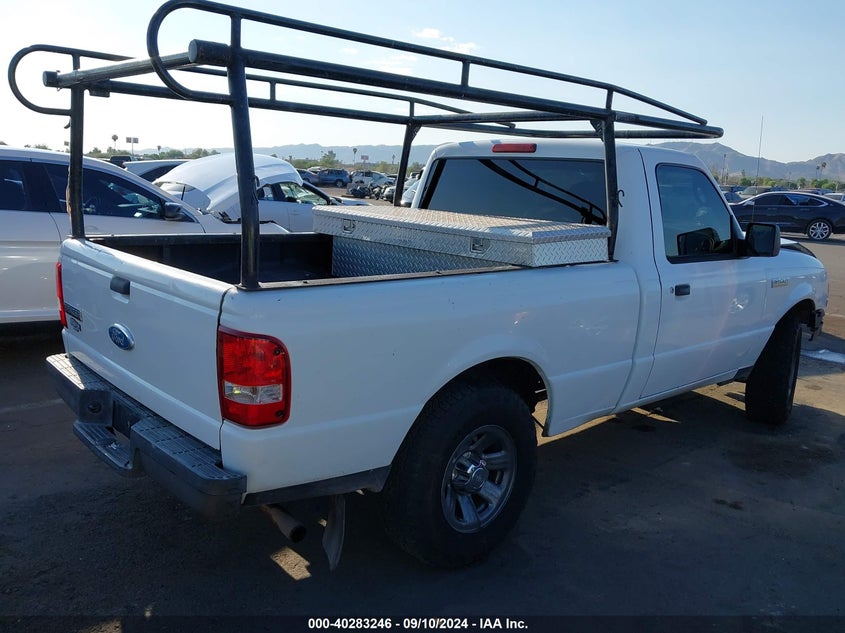 2008 FORD RANGER VIN: 1FTYR10D28PA89347