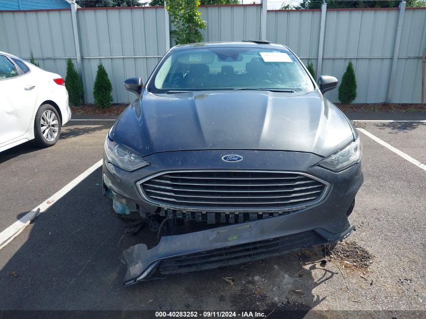 2019 Ford Fusion Hybrid Se VIN: 3FA6P0LU2KR225646 Lot: 40283252