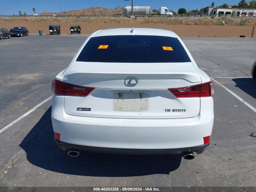 2016 Lexus Is 200T VIN: JTHBA1D20G5026519 Lot: 40283255