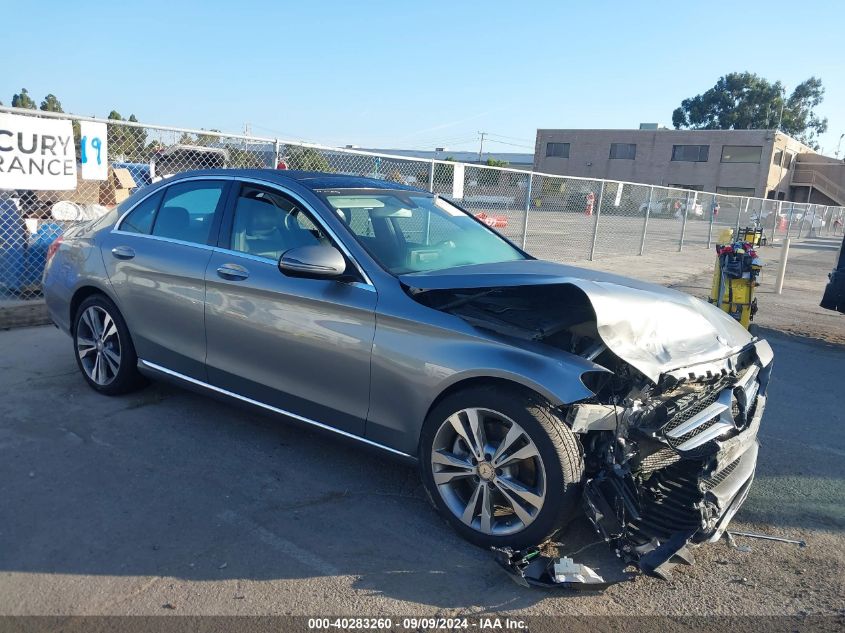 55SWF4JB7GU106133 2016 MERCEDES-BENZ C CLASS - Image 1