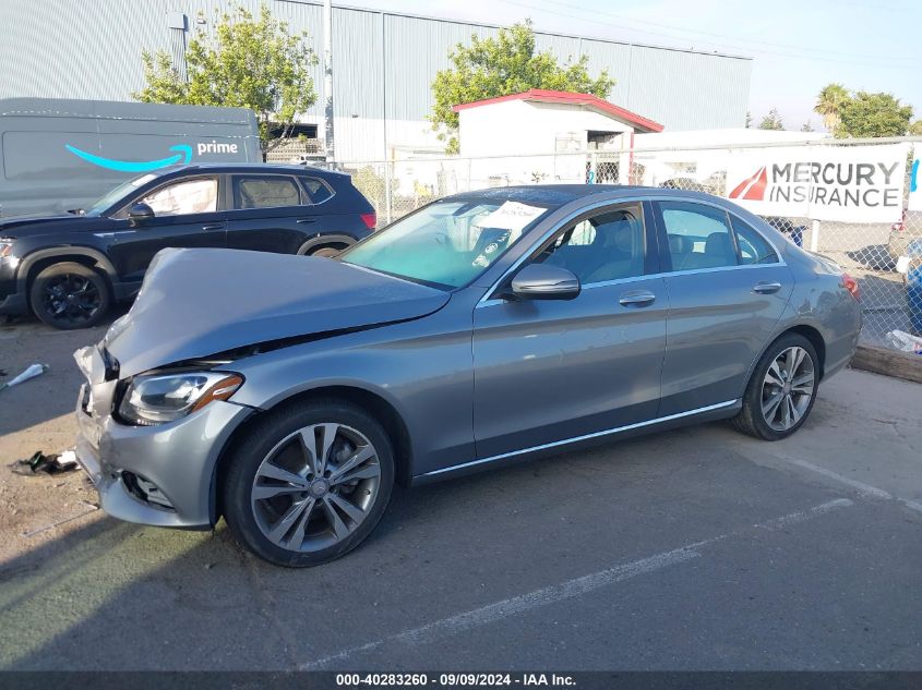 55SWF4JB7GU106133 2016 MERCEDES-BENZ C CLASS - Image 2