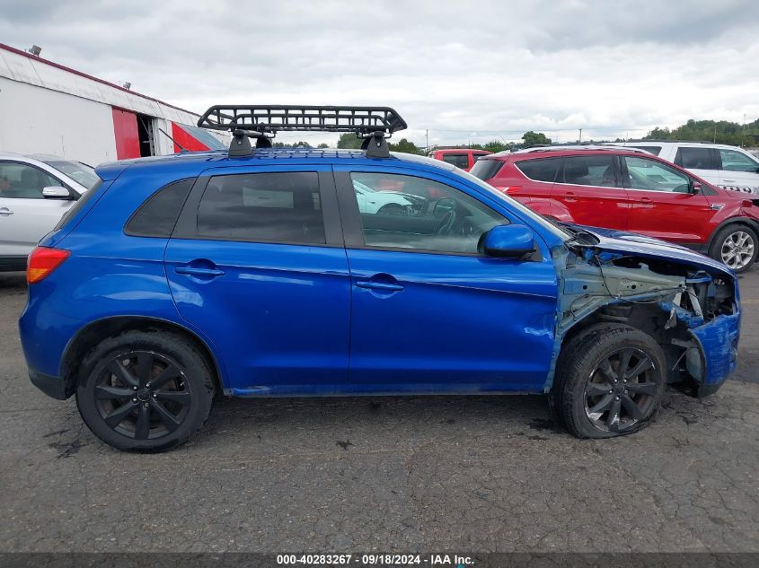 2015 Mitsubishi Outlander Sport Es VIN: 4A4AR3AW6FE037301 Lot: 40283267