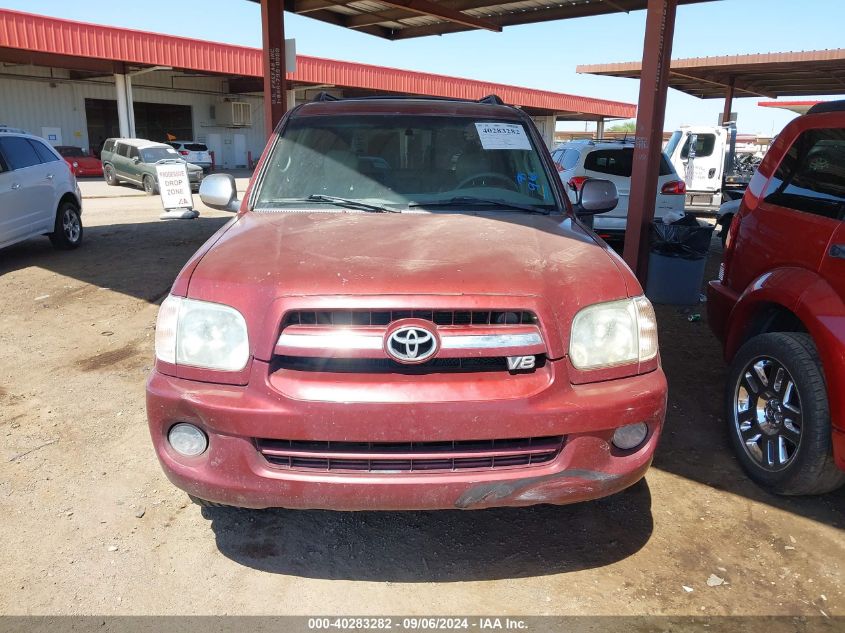 2007 Toyota Sequoia Limited V8 VIN: 5TDZT38A17S294125 Lot: 40283282