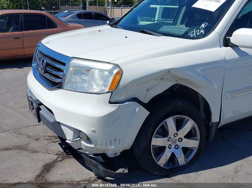 2014 Honda Pilot Touring VIN: 5FNYF4H99EB054319 Lot: 40283306