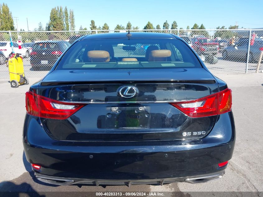 2013 Lexus Gs 350 VIN: JTHBE1BL4D5006818 Lot: 40283313