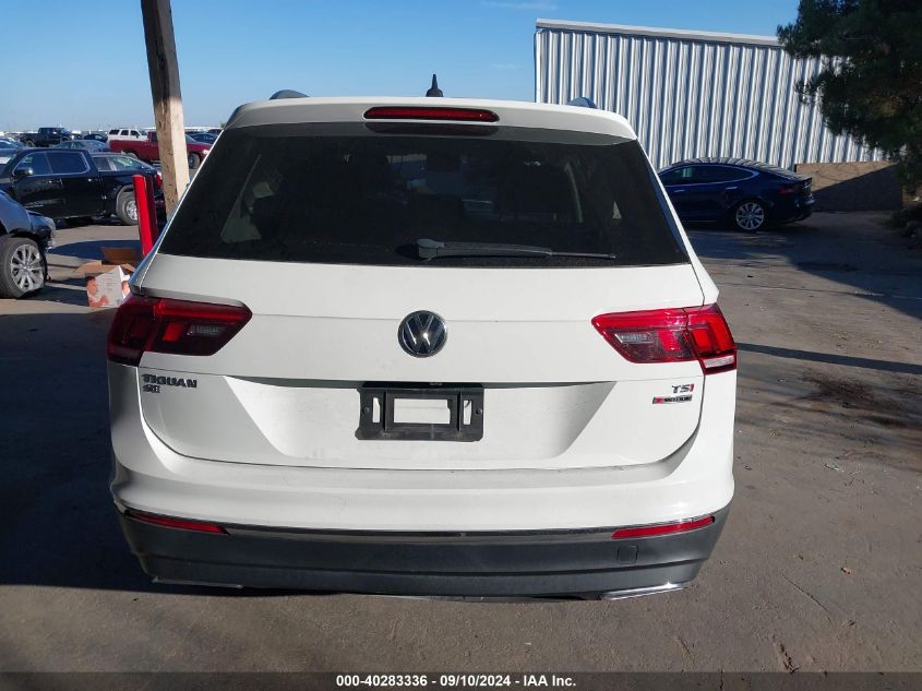 3VV2B7AX7JM124693 2018 Volkswagen Tiguan Se/Sel