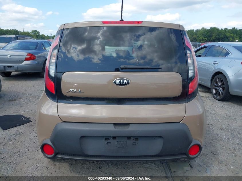 2015 Kia Soul + VIN: KNDJP3A57F7175194 Lot: 40283340