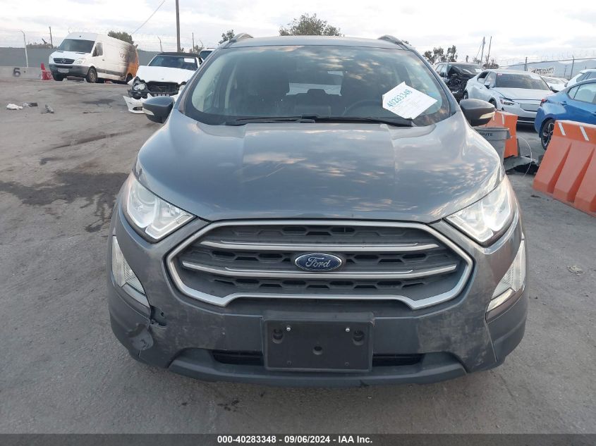 2018 Ford Ecosport Se VIN: MAJ3P1TE5JC172469 Lot: 40283348