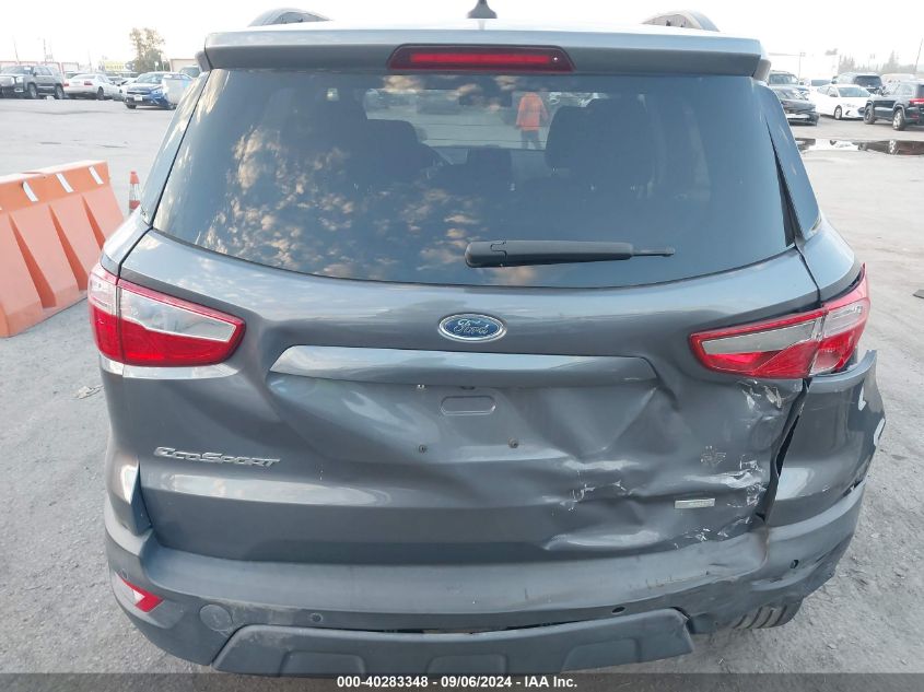 2018 Ford Ecosport Se VIN: MAJ3P1TE5JC172469 Lot: 40283348