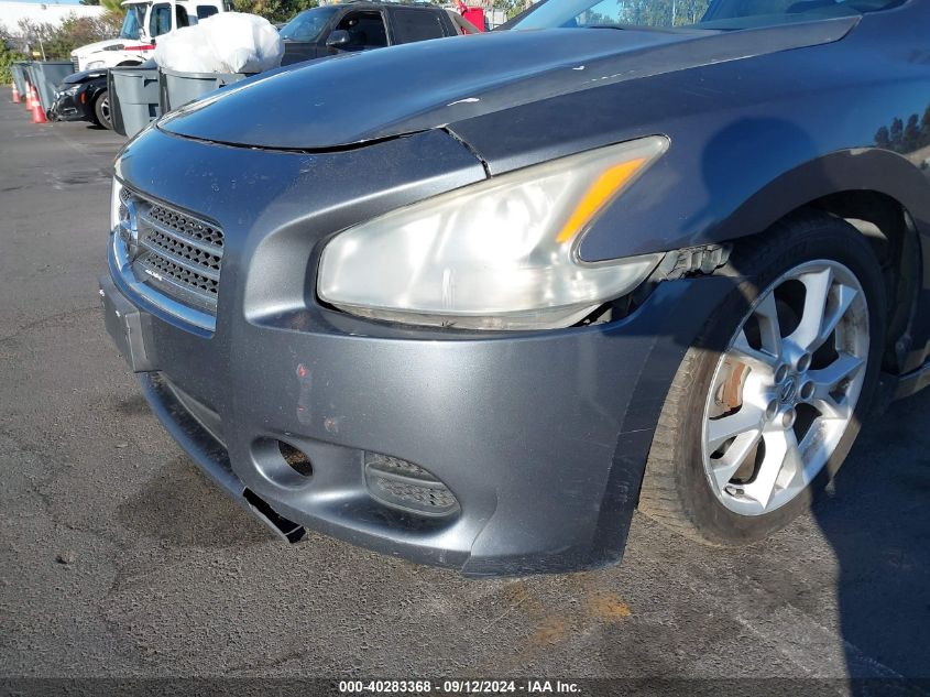 2012 Nissan Maxima S/Sv VIN: 1N4AA5AP1CC805301 Lot: 40283368