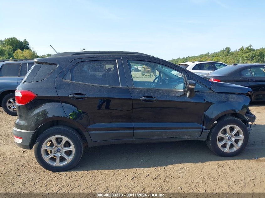 MAJ6S3GL9KC260099 2019 Ford Ecosport Se