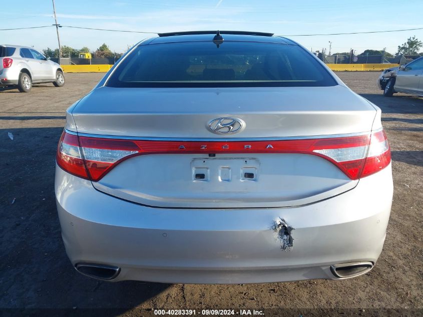 2013 Hyundai Azera VIN: KMHFH4JGXDA203110 Lot: 40283391