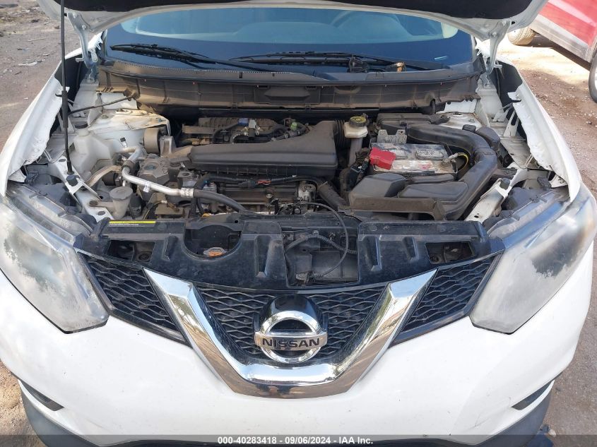 2016 Nissan Rogue S VIN: KNMAT2MTXGP598272 Lot: 40283418