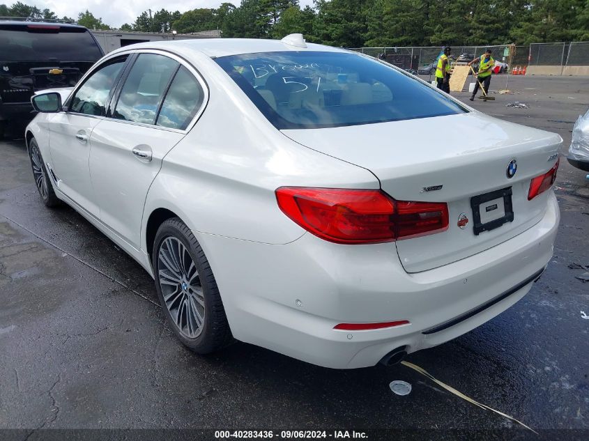 VIN WBAJA7C30HWA70638 2017 BMW 530I no.3