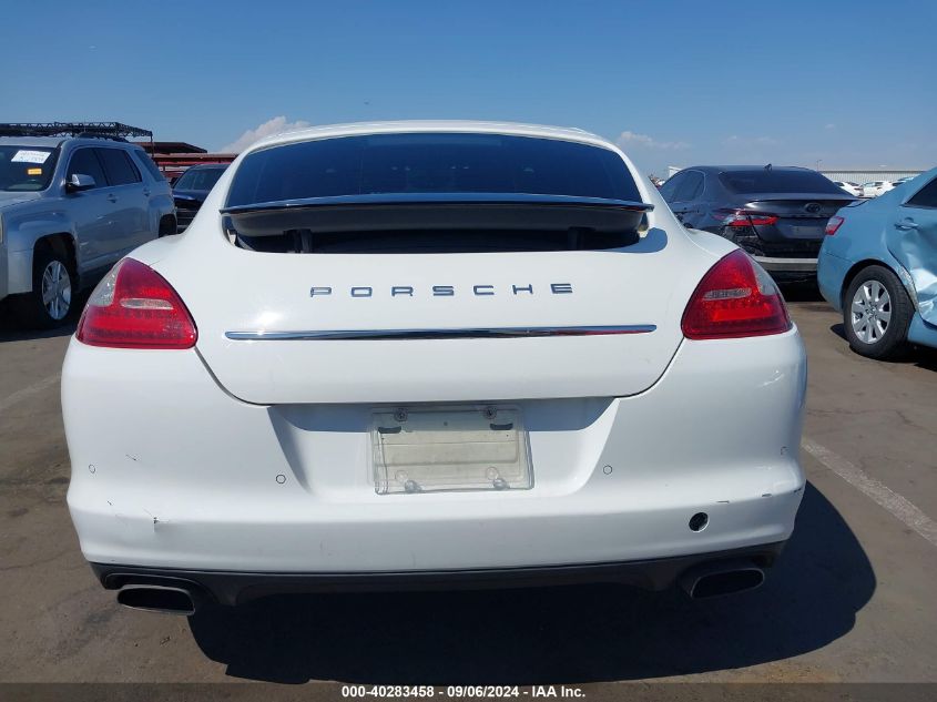 2012 Porsche Panamera 4 VIN: WP0AA2A71CL072093 Lot: 40283458