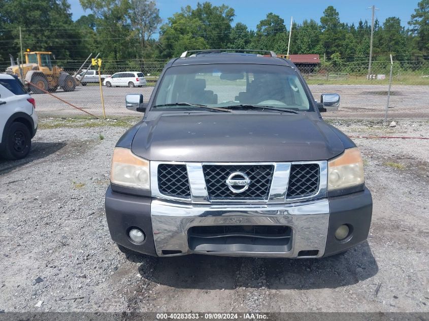 2005 Nissan Armada Le VIN: 5N1AA08A75N710906 Lot: 40283533